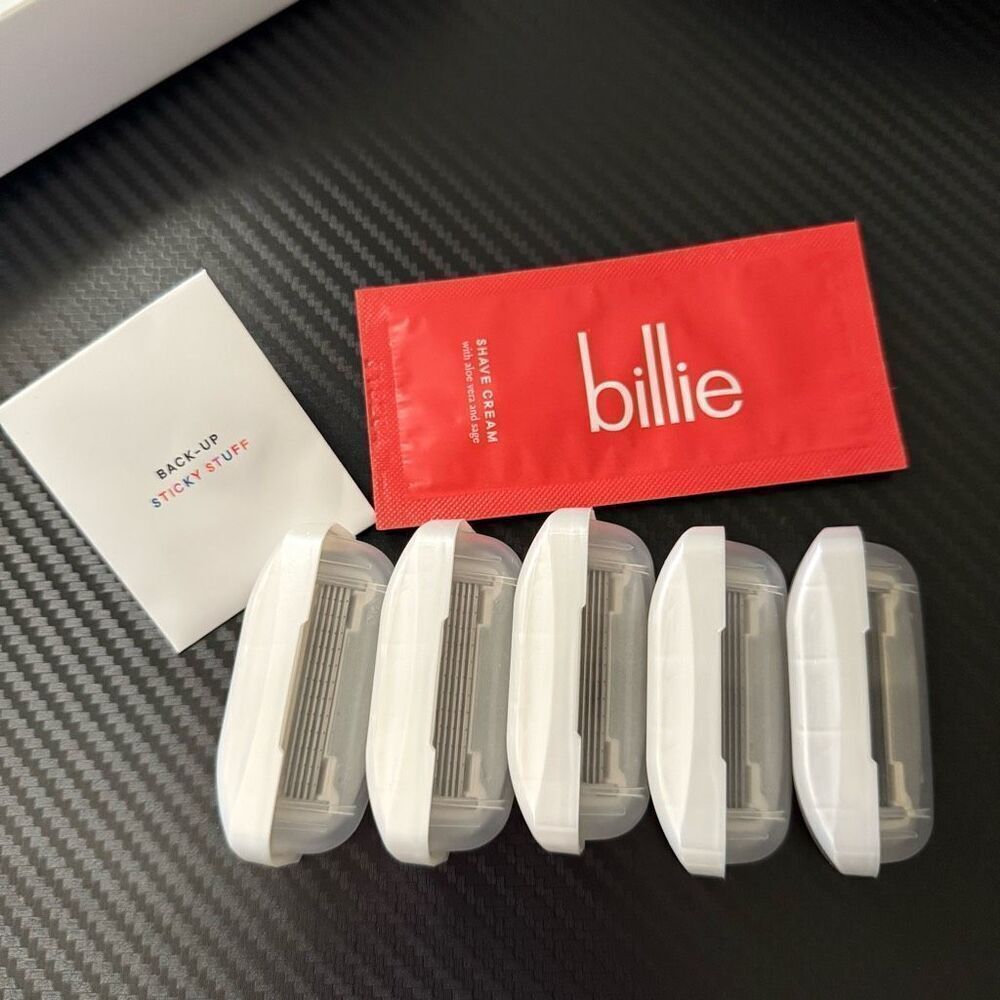 Billie 5-Blade Razor Refills x5 Shaving Cartridges